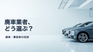 廃車買取業者の選び方｜無料引き取りと買取の違い、契約前に確認したい5つのこと